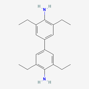 molecular formula C20H28N2 B3251452 3,3',5,5'-Tetraethyl-[1,1'-biphenyl]-4,4'-diamine CAS No. 2095-04-7