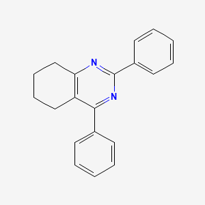 molecular formula C20H18N2 B3251458 2,4-二苯基-5,6,7,8-四氢喹唑啉 CAS No. 20954-93-2