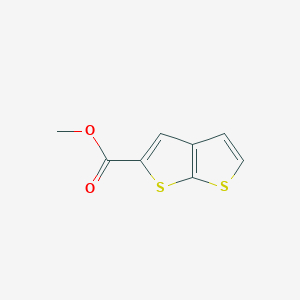 molecular formula C8H6O2S2 B3251522 Methyl thieno[2,3-b]thiophene-2-carboxylate CAS No. 20969-37-3