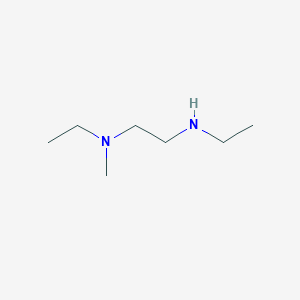 molecular formula C7H18N2 B3251550 Ethyl((2-[ethyl(methyl)amino]ethyl))amine CAS No. 209803-38-3