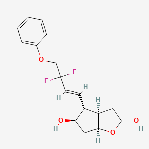 molecular formula C17H20F2O4 B3251563 TF-Diol CAS No. 209861-02-9