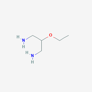 molecular formula C5H14N2O B3251611 2-Ethoxypropane-1,3-diamine CAS No. 210232-59-0