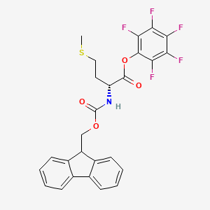 molecular formula C26H20F5NO4S B3251638 Fmoc-d-met-opfp CAS No. 210473-10-2