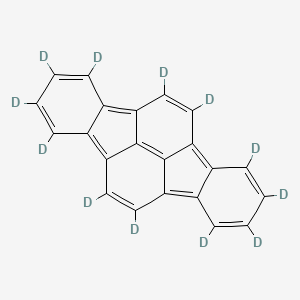 molecular formula C22H12 B3251640 Indeno[1,2,3-CD]fluoranthene-D12 CAS No. 210487-06-2
