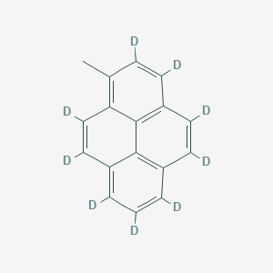 molecular formula C17H12 B3251648 1-Methylpyrene-D9 CAS No. 210487-07-3
