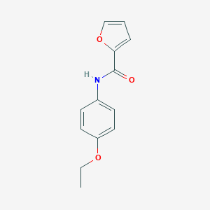 molecular formula C13H13NO3 B325165 N-(4-ethoxyphenyl)furan-2-carboxamide 