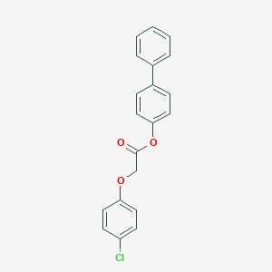 molecular formula C20H15ClO3 B325166 [1,1'-Biphenyl]-4-yl (4-chlorophenoxy)acetate 