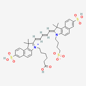 Cy5.5 acid (tri so3)