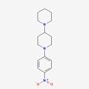 B3251753 1-(4-Nitrophenyl)-4-(piperidin-1-yl)piperidine CAS No. 211247-61-9