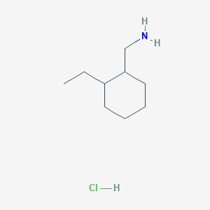 molecular formula C9H20ClN B3251895 (2-Ethylcyclohexyl)methanamine hydrochloride CAS No. 212382-68-8