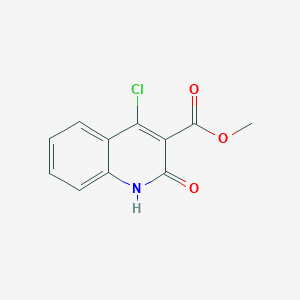 molecular formula C11H8ClNO3 B3251984 Methyl 4-chloro-2-oxo-1,2-dihydroquinoline-3-carboxylate CAS No. 213181-22-7