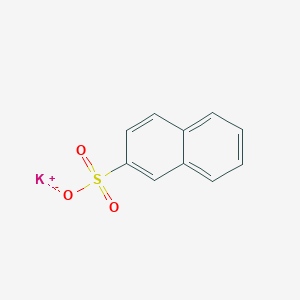 molecular formula C10H7KO3S B3252144 Potassium naphthalene-2-sulfonate CAS No. 21409-32-5