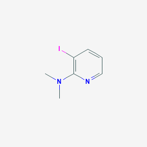 molecular formula C7H9IN2 B3252173 2-Pyridinamine, 3-iodo-N,N-dimethyl- CAS No. 214342-66-2