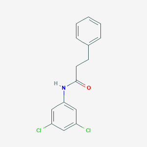 molecular formula C15H13Cl2NO B325219 N-(3,5-dichlorophenyl)-3-phenylpropanamide 