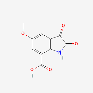 5-Methoxy-2,3-dioxoindoline-7-carboxylic acid