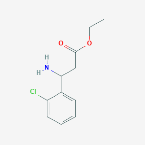 Ethyl 3-amino-3-(2-chlorophenyl)propanoate