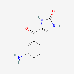 4-(3-Aminobenzoyl)-1,3-dihydroimidazol-2-one