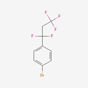 1-Bromo-4-(1,1,3,3,3-pentafluoropropyl)benzene