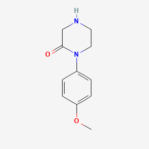 1-(4-Methoxyphenyl)piperazin-2-one