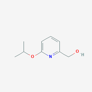 molecular formula C9H13NO2 B3252318 (6-Isopropoxypyridin-2-yl)methanol CAS No. 215869-76-4