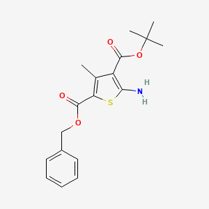 2-Benzyl 4-tert-Butyl 5-amino-3-methylthiophene-2,4-dicarboxylate