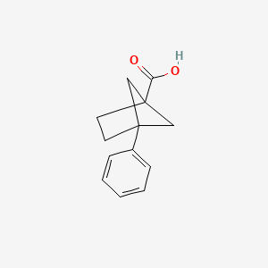 4-Phenylbicyclo[2.1.1]hexane-1-carboxylic acid