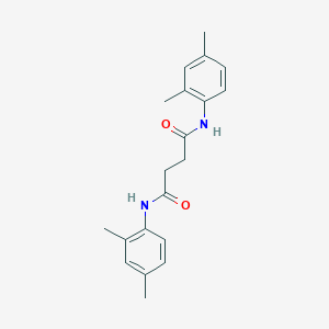 molecular formula C20H24N2O2 B325244 N,N'-bis(2,4-dimethylphenyl)butanediamide 