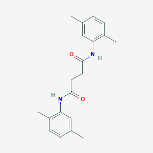 molecular formula C20H24N2O2 B325253 N,N'-bis(2,5-dimethylphenyl)succinamide 