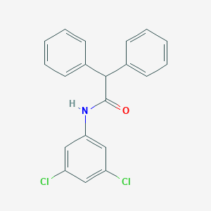 molecular formula C20H15Cl2NO B325255 N-(3,5-dichlorophenyl)-2,2-diphenylacetamide 
