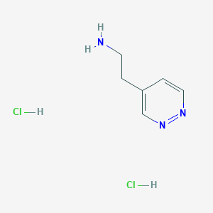 2-(Pyridazin-4-yl)ethan-1-amine dihydrochloride