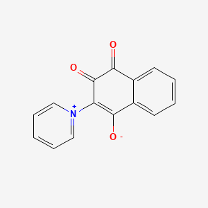 3,4-Dioxo-2-pyridin-1-ium-1-ylnaphthalen-1-olate