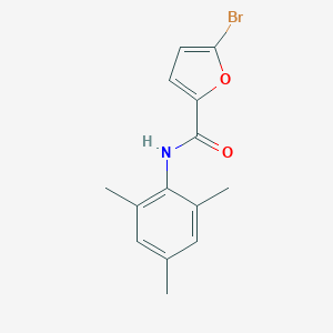 molecular formula C14H14BrNO2 B325260 5-bromo-N-mesityl-2-furamide 