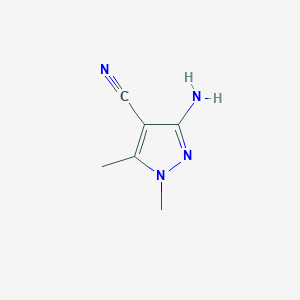 3-amino-1,5-dimethyl-1H-pyrazole-4-carbonitrile