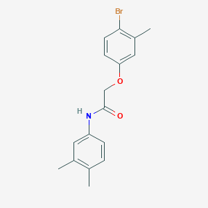 2-(4-bromo-3-methylphenoxy)-N-(3,4-dimethylphenyl)acetamide