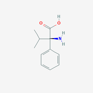molecular formula C11H15NO2 B3252689 2-Phenylvaline CAS No. 21883-61-4