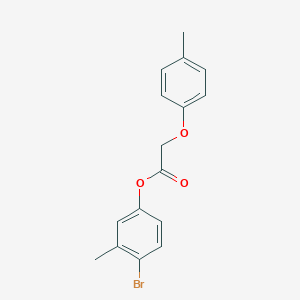 4-Bromo-3-methylphenyl (4-methylphenoxy)acetate