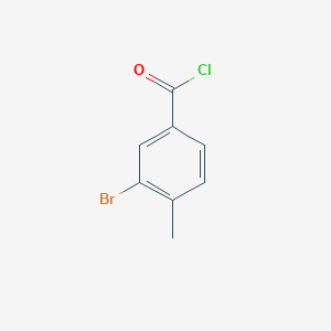 B3252719 3-Bromo-4-methylbenzoyl chloride CAS No. 21900-33-4