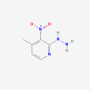 2-hydrazinyl-4-methyl-3-nitroPyridine