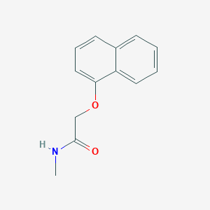 molecular formula C13H13NO2 B325279 N-methyl-2-(1-naphthyloxy)acetamide 