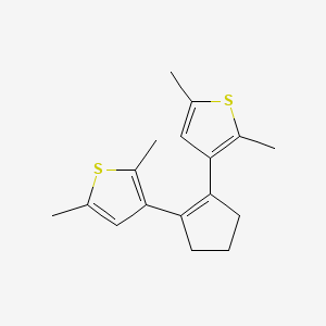 3-[2-(2,5-Dimethylthiophen-3-yl)cyclopent-1-en-1-yl]-2,5-dimethylthiophene