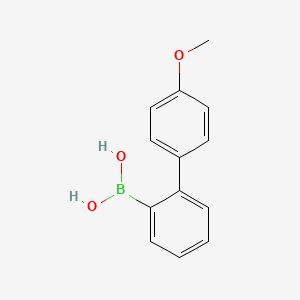 molecular formula C13H13BO3 B3252794 2-(4-Methoxyphenyl)phenylboronic Acid CAS No. 219540-53-1