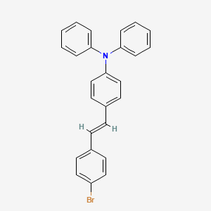 4-(4-Bromostyryl)-N,N-diphenylaniline