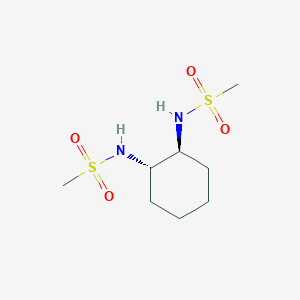 (1S,2S)-1,2-N,N'-Bis[(methane-sulfonyl)amino]-cyclohexane