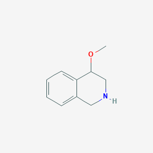 molecular formula C10H13NO B3252898 4-Methoxy-1,2,3,4-tetrahydroisoquinoline CAS No. 220215-20-3