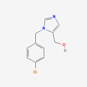 B3252921 [3-(4-Bromo-benzyl)-3H-imidazol-4-YL]-methanol CAS No. 220364-22-7