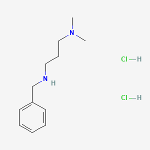molecular formula C12H22Cl2N2 B3253029 Benzyl[3-(dimethylamino)propyl]amine dihydrochloride CAS No. 22102-29-0