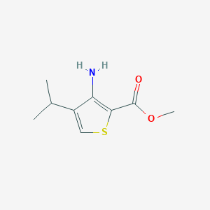 Methyl 3-amino-4-propan-2-ylthiophene-2-carboxylate