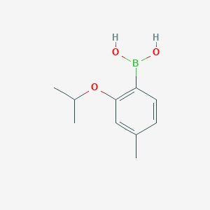 molecular formula C10H15BO3 B3253049 2-Isopropoxy-4-methylphenylboronic acid CAS No. 221111-03-1