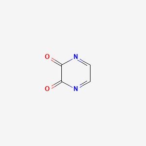 molecular formula C4H2N2O2 B3253095 2(1H)-Pyrazinone, 3-hydroxy- CAS No. 221303-72-6