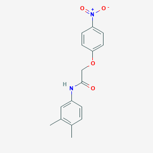 N-(3,4-dimethylphenyl)-2-(4-nitrophenoxy)acetamide